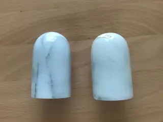 Marmor salt og pebersæt
