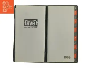 Kalender 1999 fra Favor (str. 17,5x10 cm)