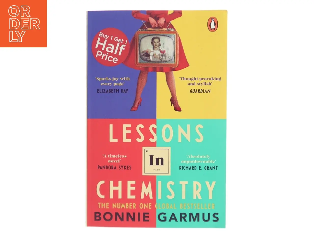 Billede 1 - Lessons in chemistry af Bonnie Garmus (Bog)