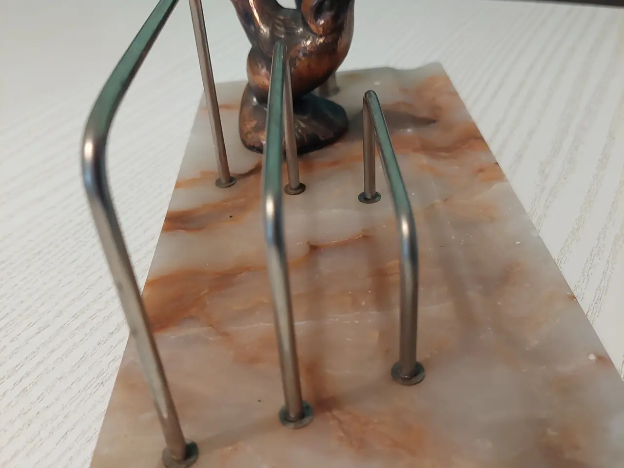 Billede 2 - vintage Brevholder i marmor