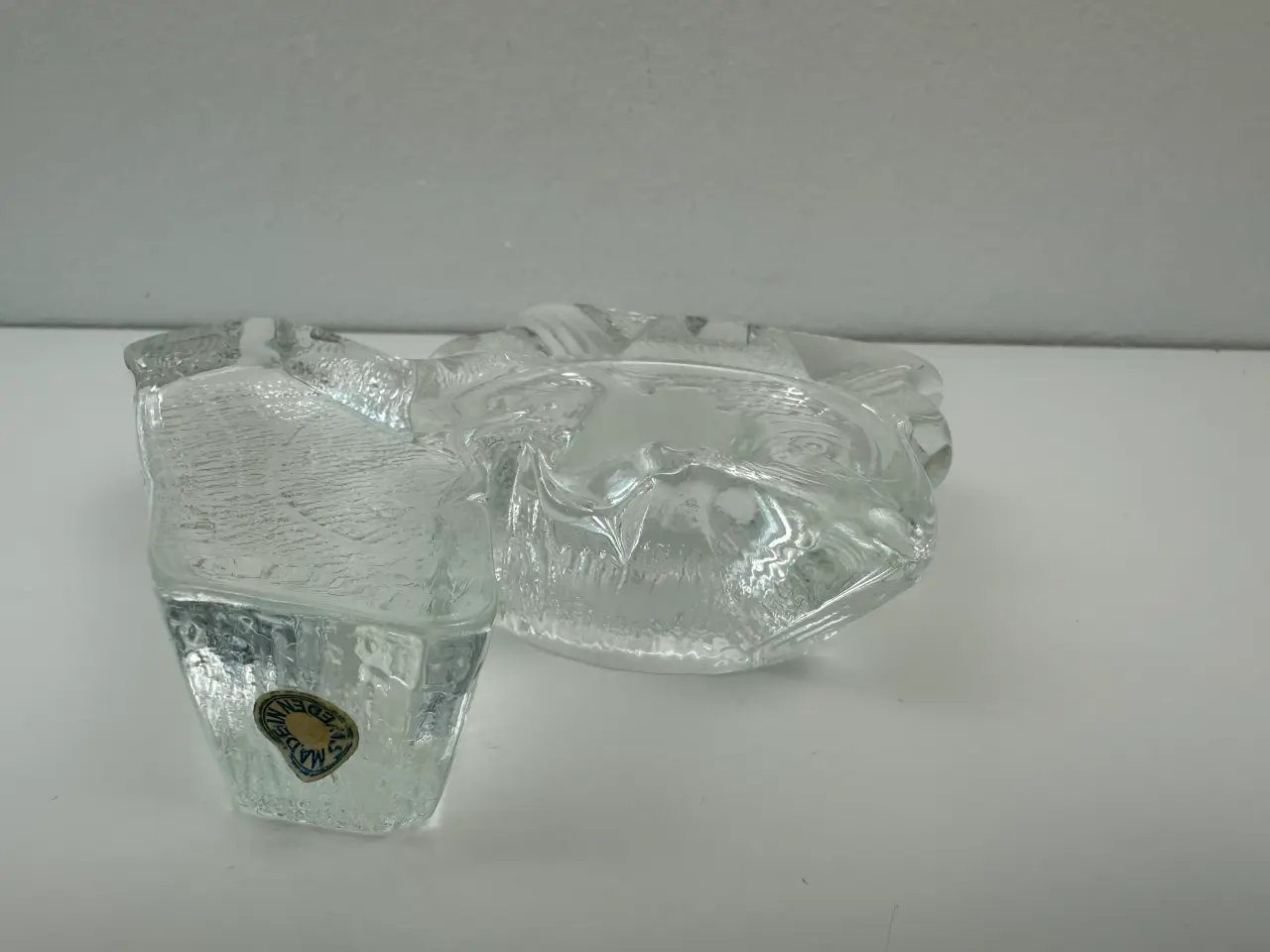 Billede 7 - Svensk kunstglas, fisk (Mats Jonasson)