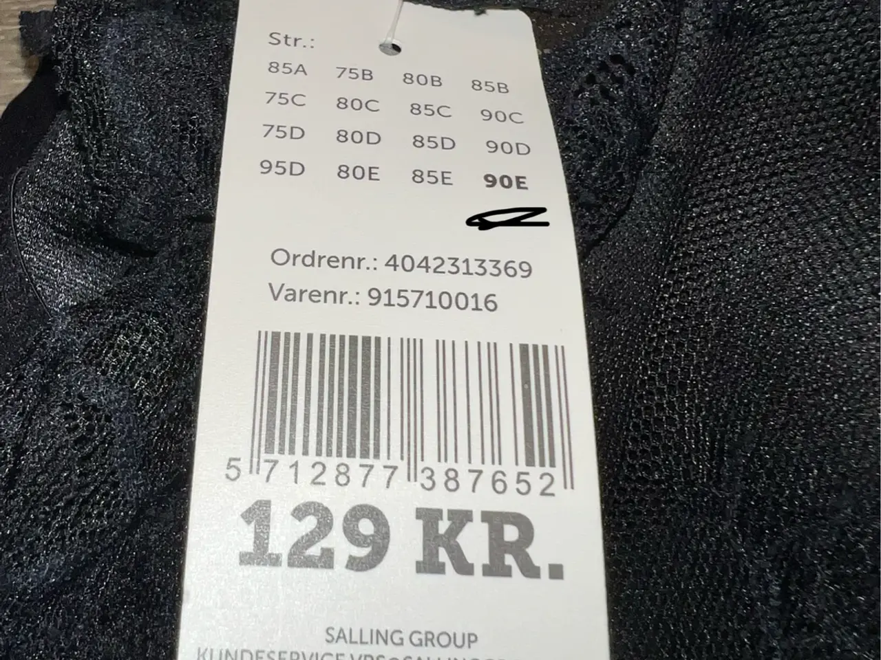 Billede 5 - Blonde bh, str. 90E