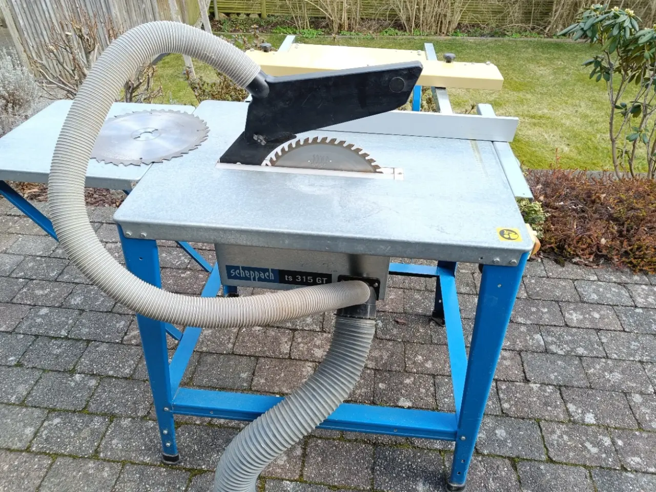 Billede 4 - Bordrundsav (315 mm) og sidebord