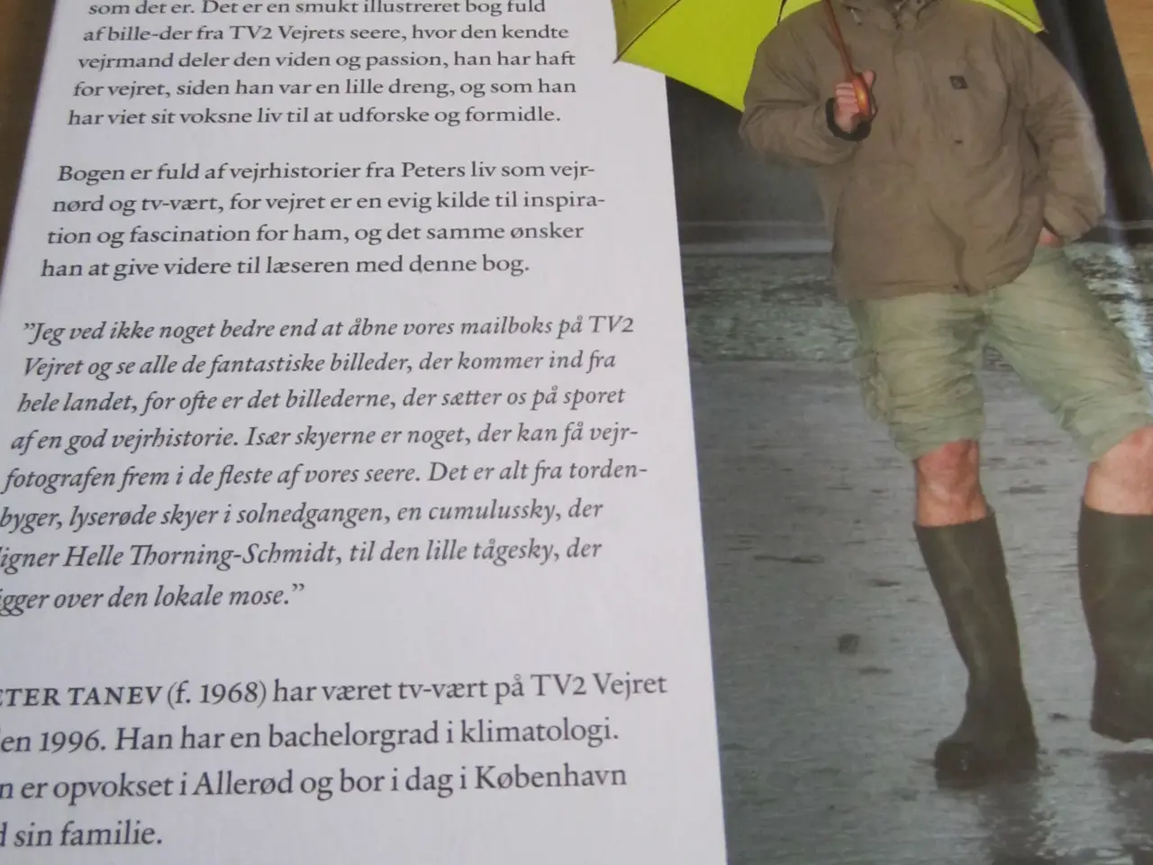 Billede 3 - Ny Bog. TANEVS VEJRBOG.