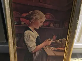 Billede Kartoffelskrællerpigen