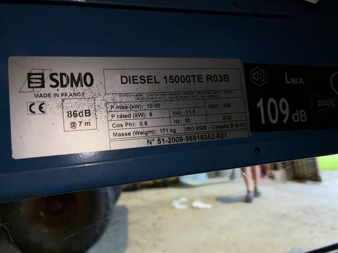 Billede 4 - Generator kohler 10 kw 12,5 kva