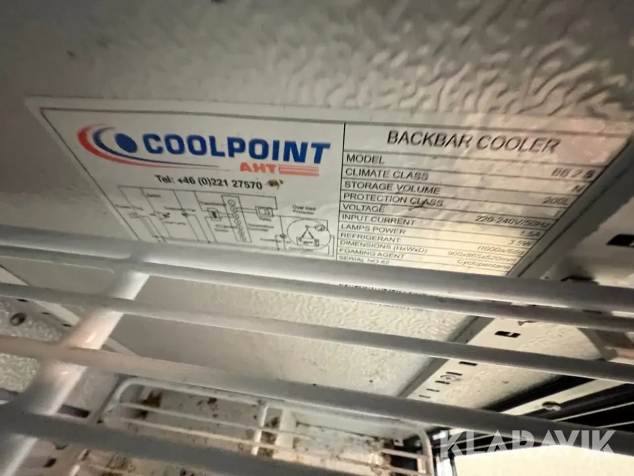 Billede 8 - Displaykøleskab med skydelåger Coolpoint BB 2 S
