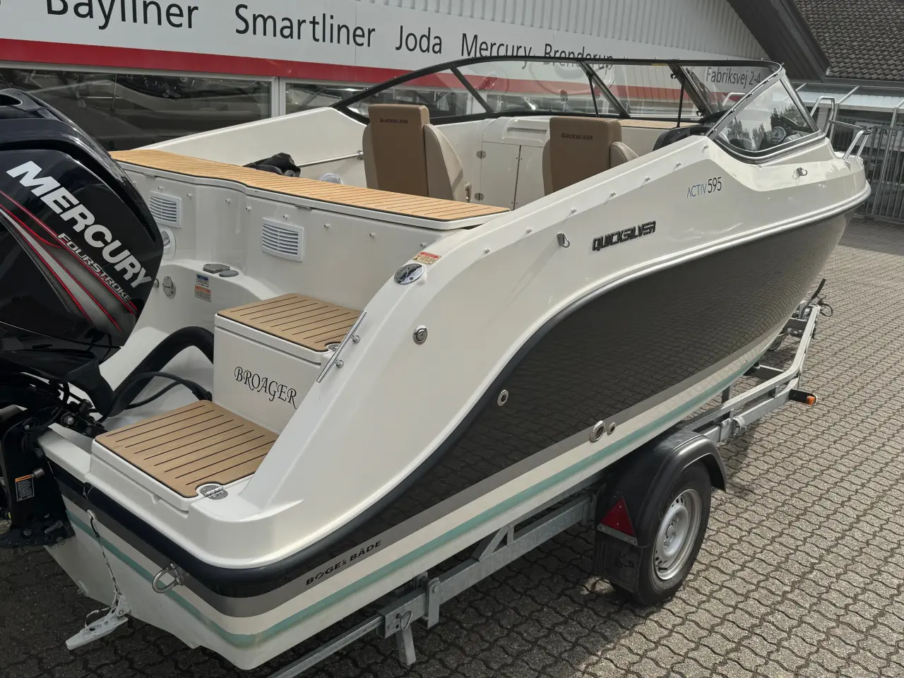 Billede 3 - Activ 595 Cruiser med F115 Mercury-EFI 4 takt XL CT - INKL.1800 kg Brenderup 221800SR Premium bådt..