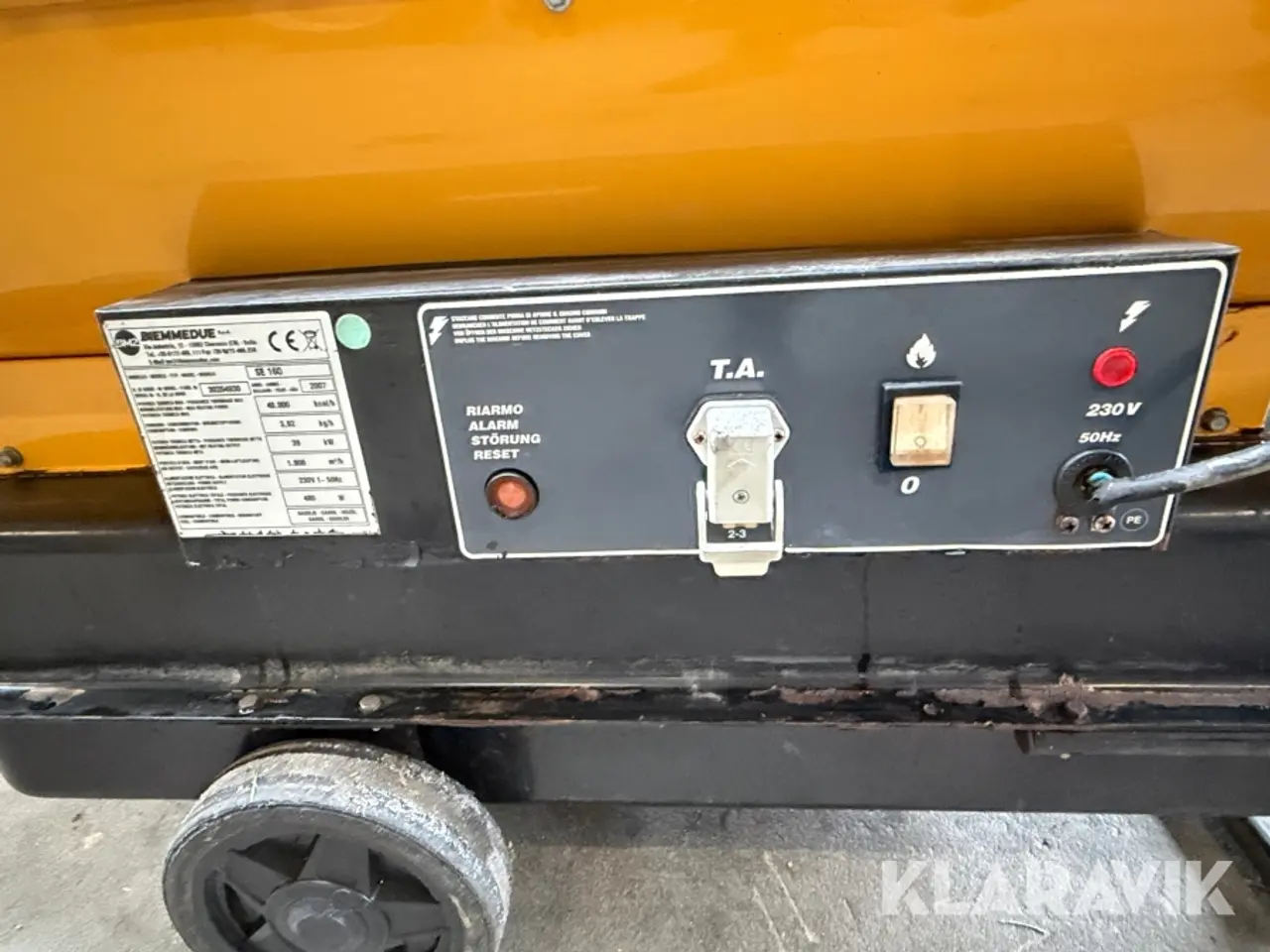 Billede 11 - Varmekanon Oklima SE 160