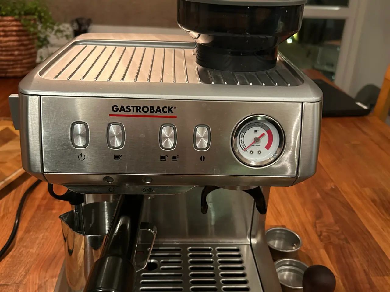 Billede 1 - Gastoback espresso maskine med kværn 