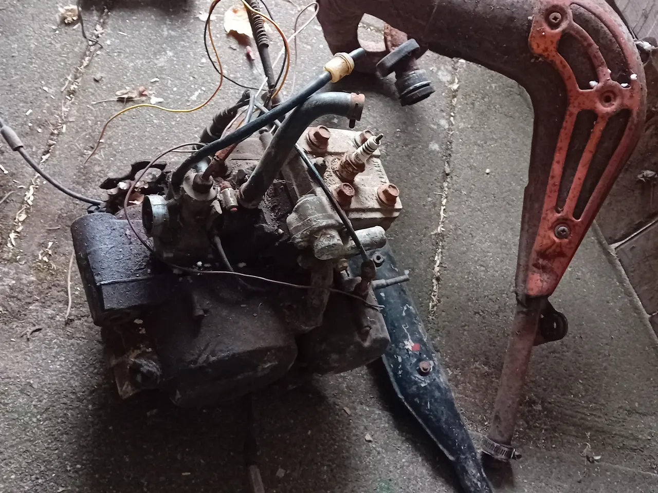 Billede 1 - Yamaha Dt 80 motor