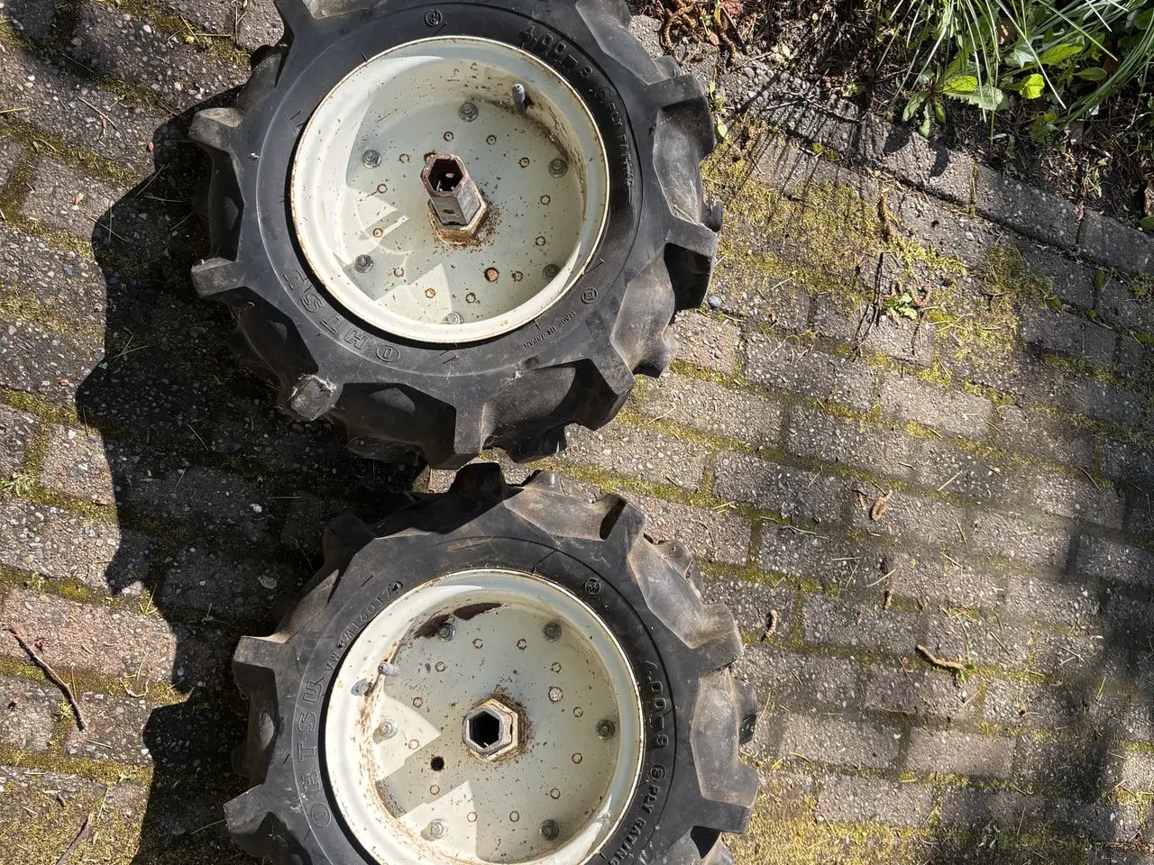 Billede 3 - Hjul til Honda fræser