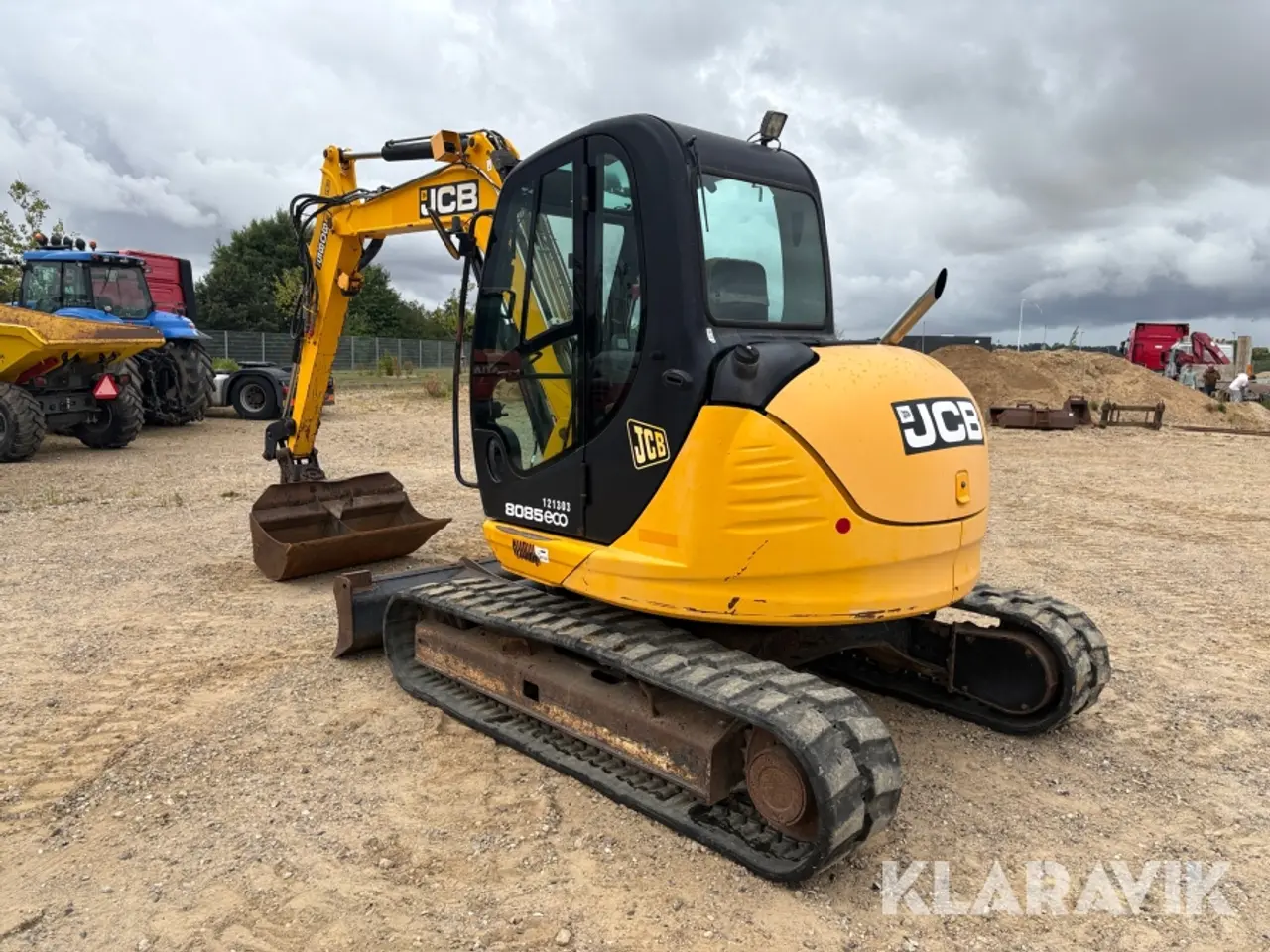 Billede 3 - Gravemaskine JCB 8085 ZTS med tilbehør