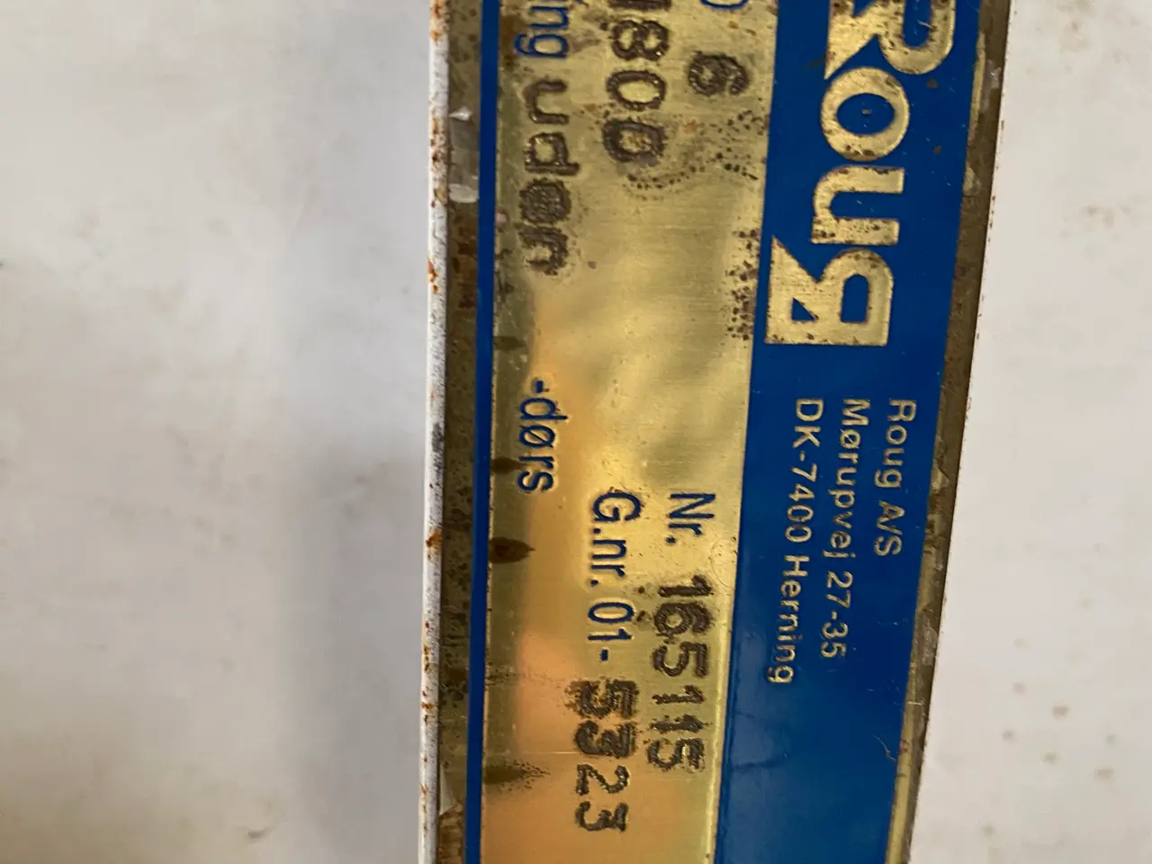 Billede 2 - Roug 1800 liters Olietank. med El pumpe