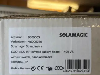 Terrasse varmer Solamagic