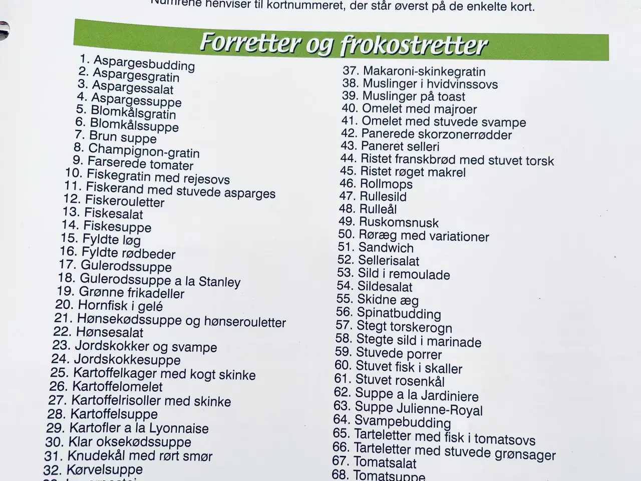 Billede 7 - Frøken Jensens samlehæfte over 150 opskrifter 