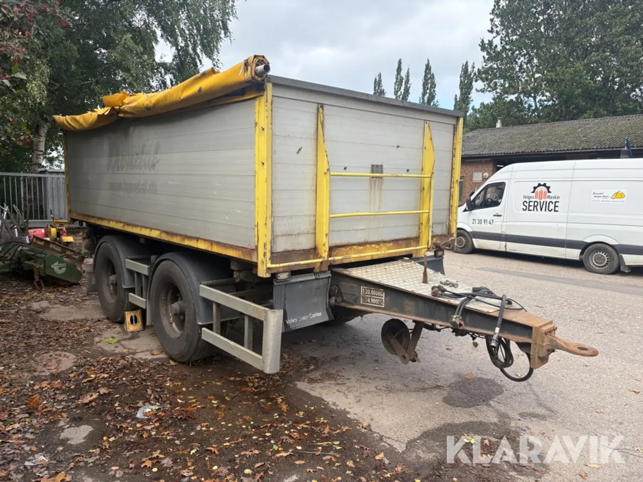 Billede 6 - Kærre NOPA 20.000 kg. 3-vejs tip