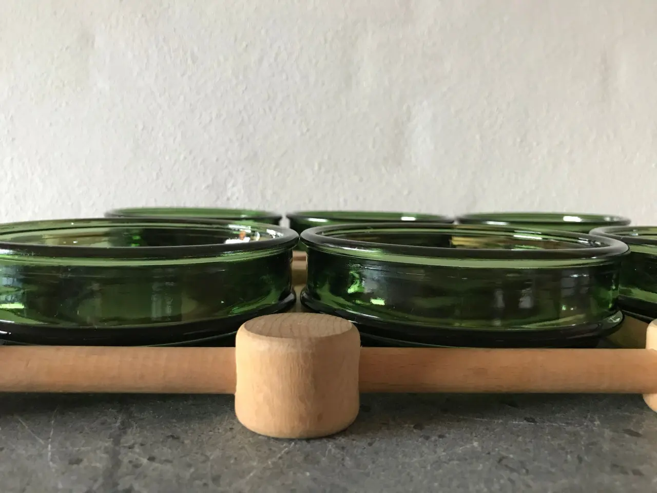 Billede 4 - Nissen' retro cabaretfade (egetræ / glas)