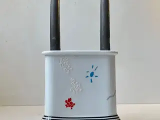 Lysestage fra Memphis Style Porcelain