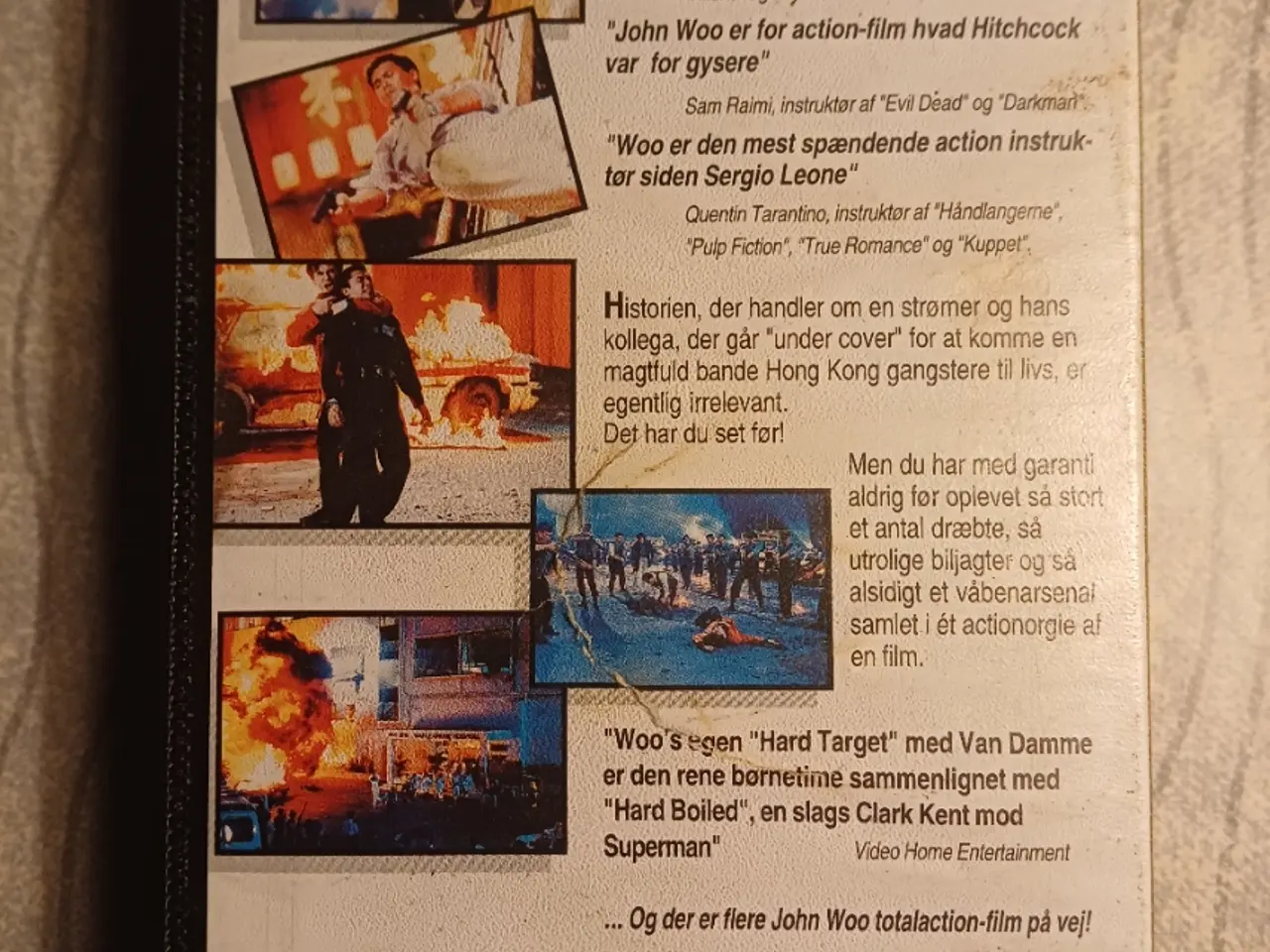 Billede 2 - Hard Boiled VHS action - instruktør John Woo