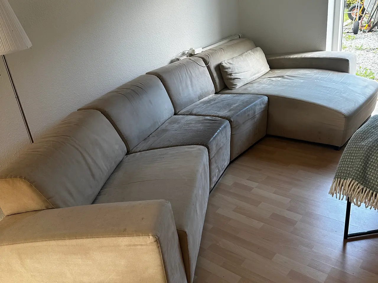Billede 1 - Hjørnesofa med chaiselong 