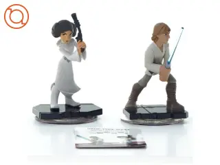 Disney infinity 3.0 star wars figurer, Luke og Leah fra Disney (str. 6 x 11 cm)