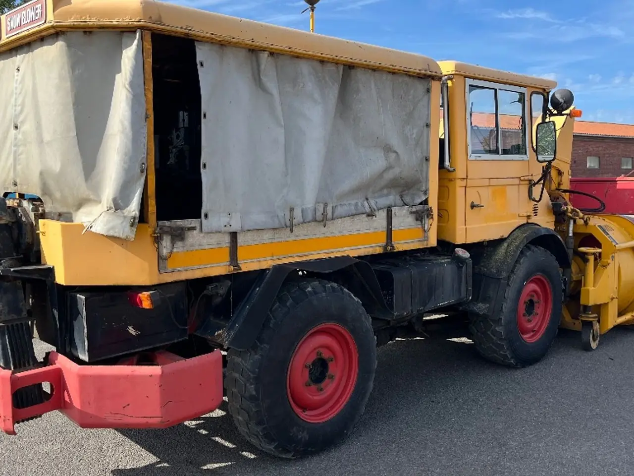 Billede 4 - Unimog 406 med Schmidt VS3F sneslynge.