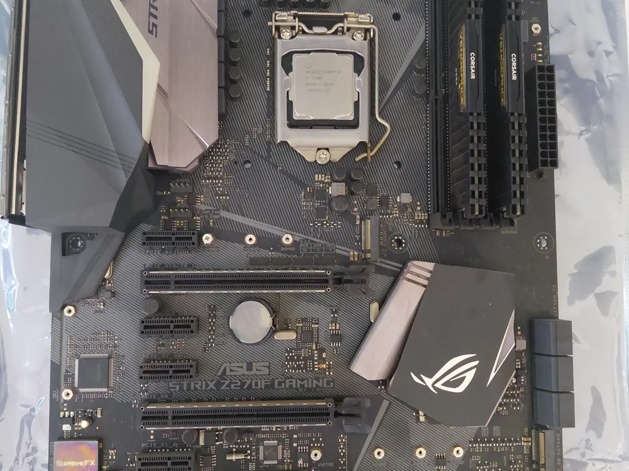 Billede 2 - 7700k. 16gb. asus bundkort. Ekwb blok