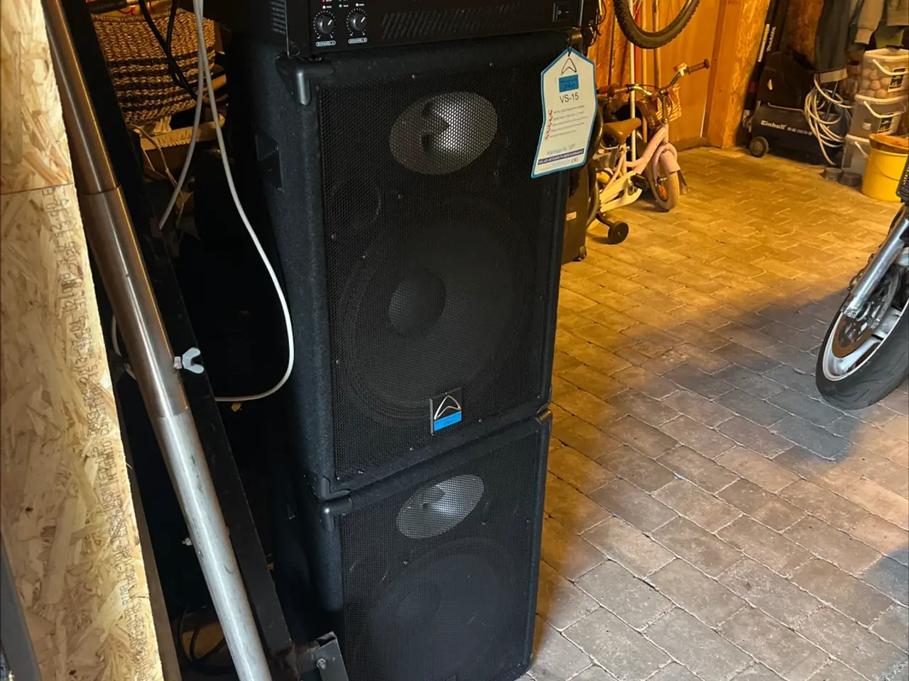 Billede 1 - Pa system. Wharfedale, behringer, t-amp e-800