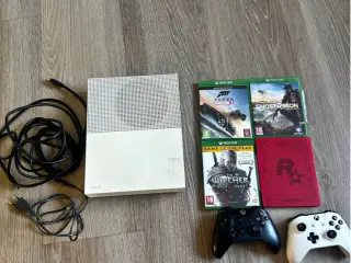 Xbox one s 2 controller 4 spil