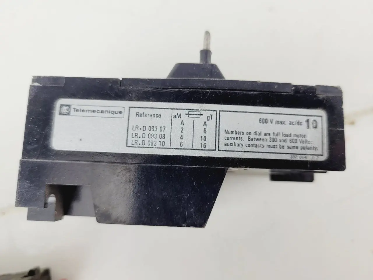Billede 4 - Telemecanique LR1 D09 307 termisk relæ