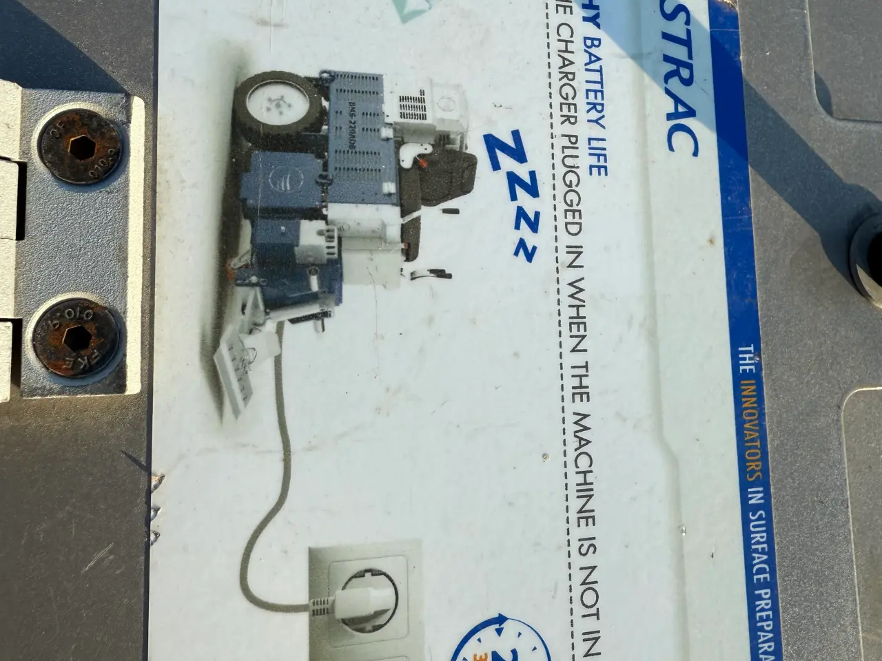 Billede 10 - Gulvstripper Blastrac BMS-220 ADB