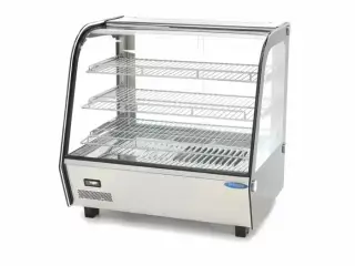 Elegant Varmevitrine 120 Liter – Bued Frontglas