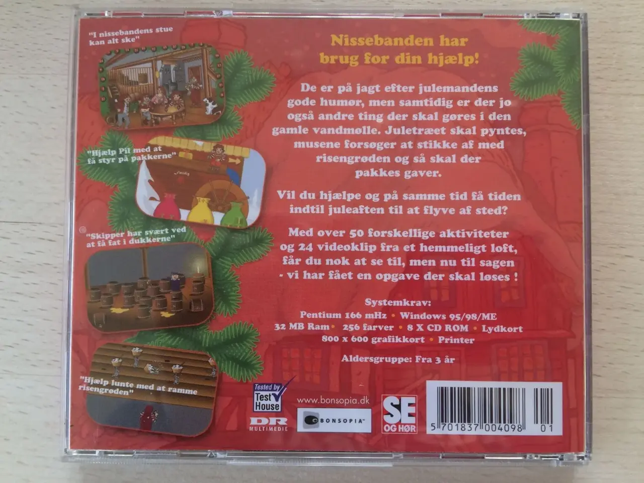 Billede 2 - Nissebanden pc spil, cd rom