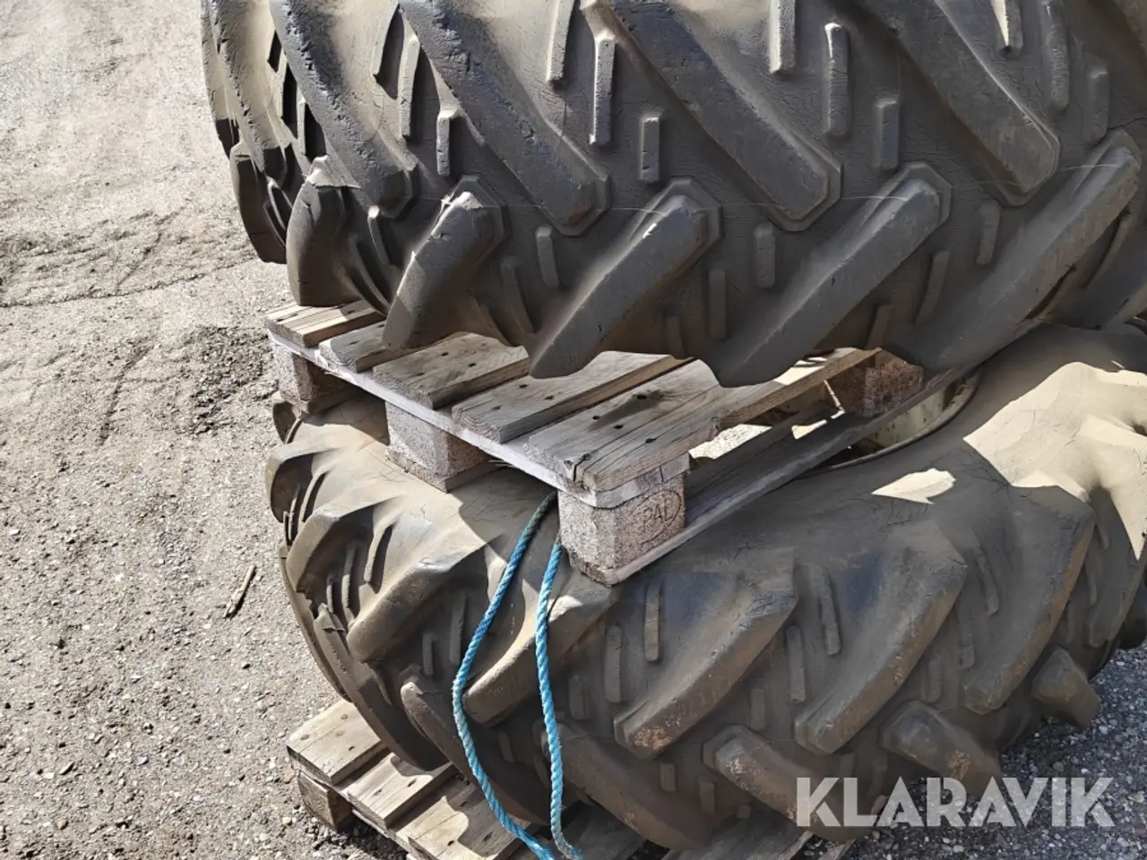 Billede 10 - Tvillinghjul Kleber 16.9 R34 2 styk