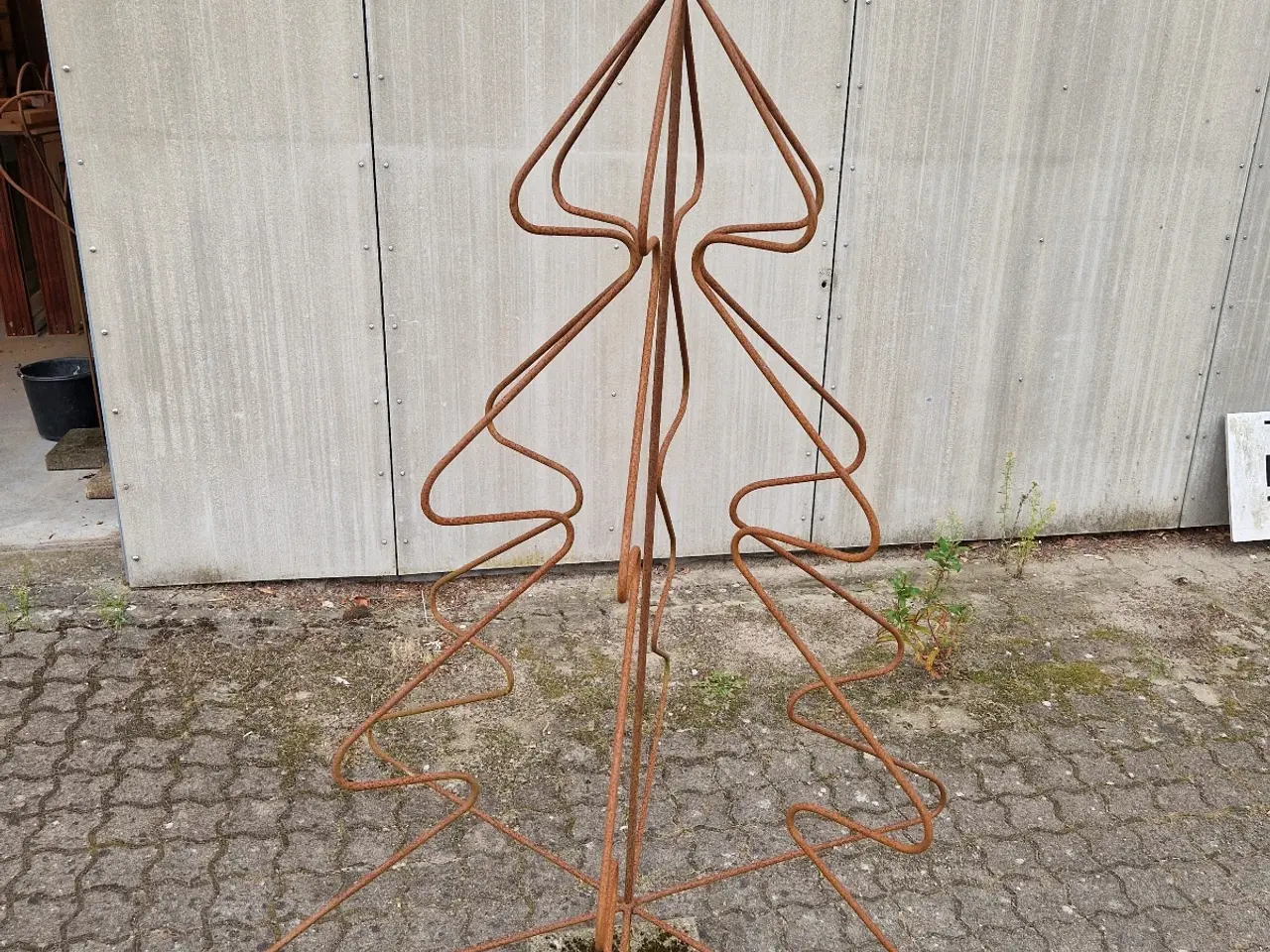 Billede 1 - Flot stål juletræ