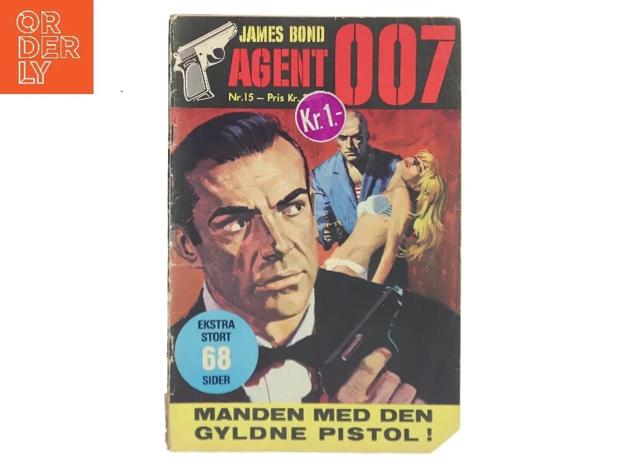 Billede 1 - Agent 007 - Manden med den gyldne pistol af (Bog)