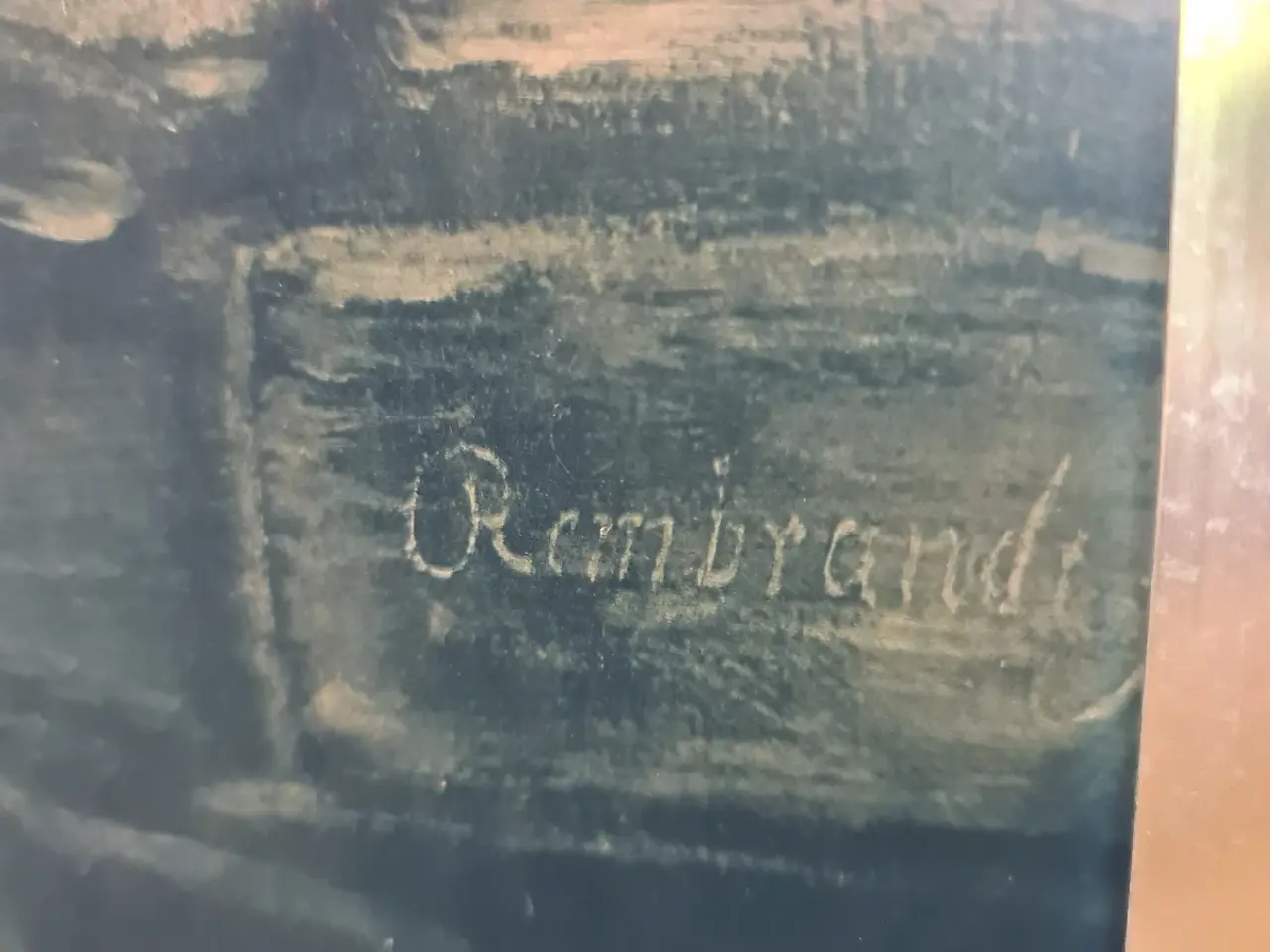 Billede 4 - Klassisk Rembrandt kunsttryk – "The Apostle Paul" 