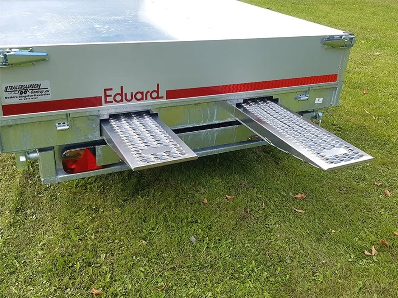 Billede 5 - EDUARD trailer 4020-3500.63 EL tip TR3 m/Ramper og støtteben