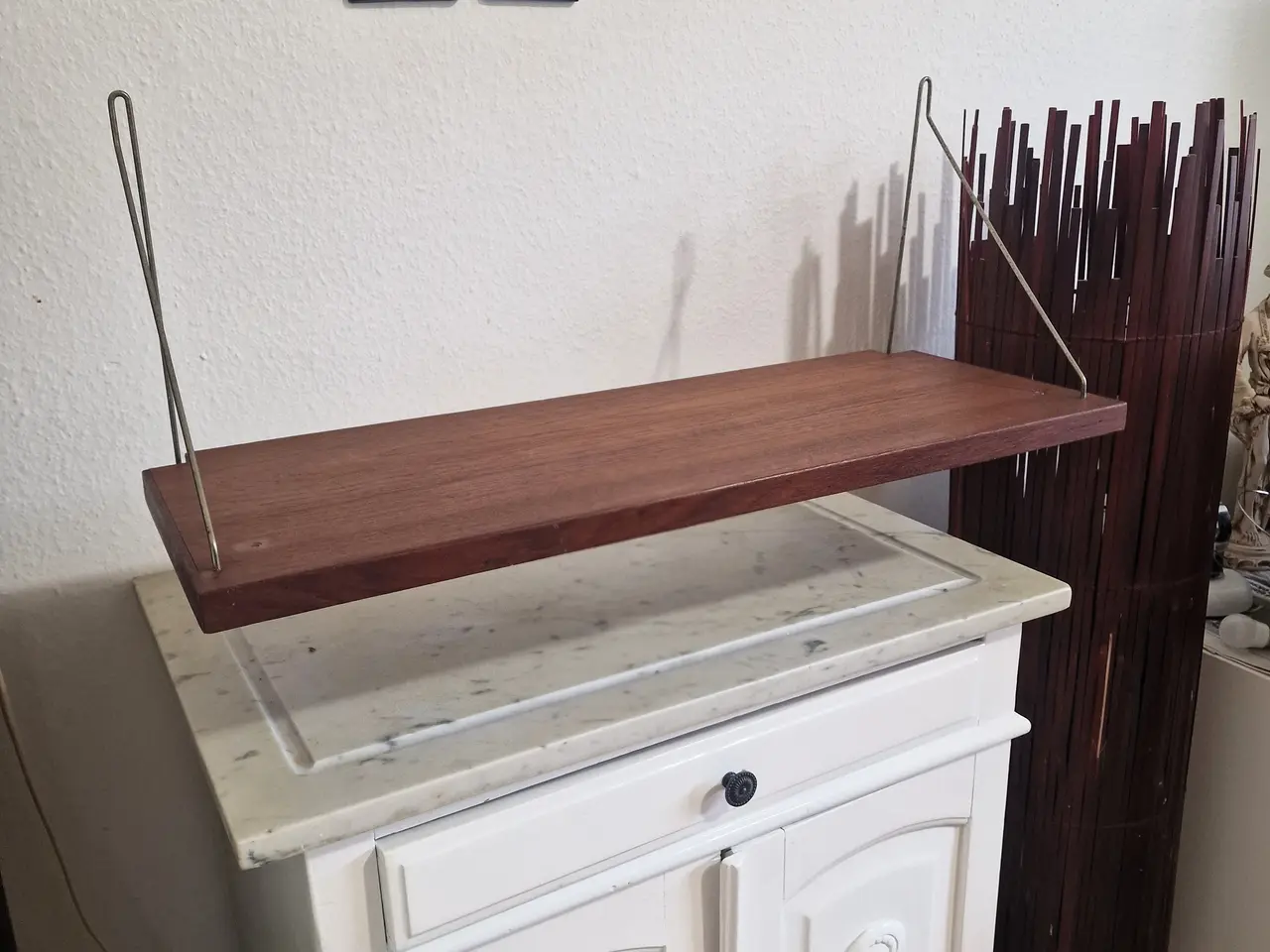 Billede 3 - Flot stor gammel teak hylde