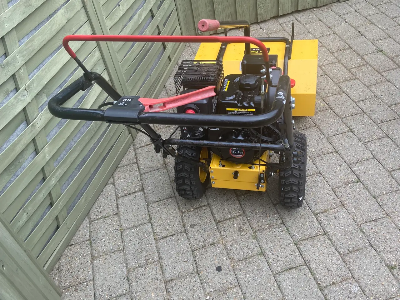 Billede 2 - Texas fejemaskine Loncin benzinmotor og el start
