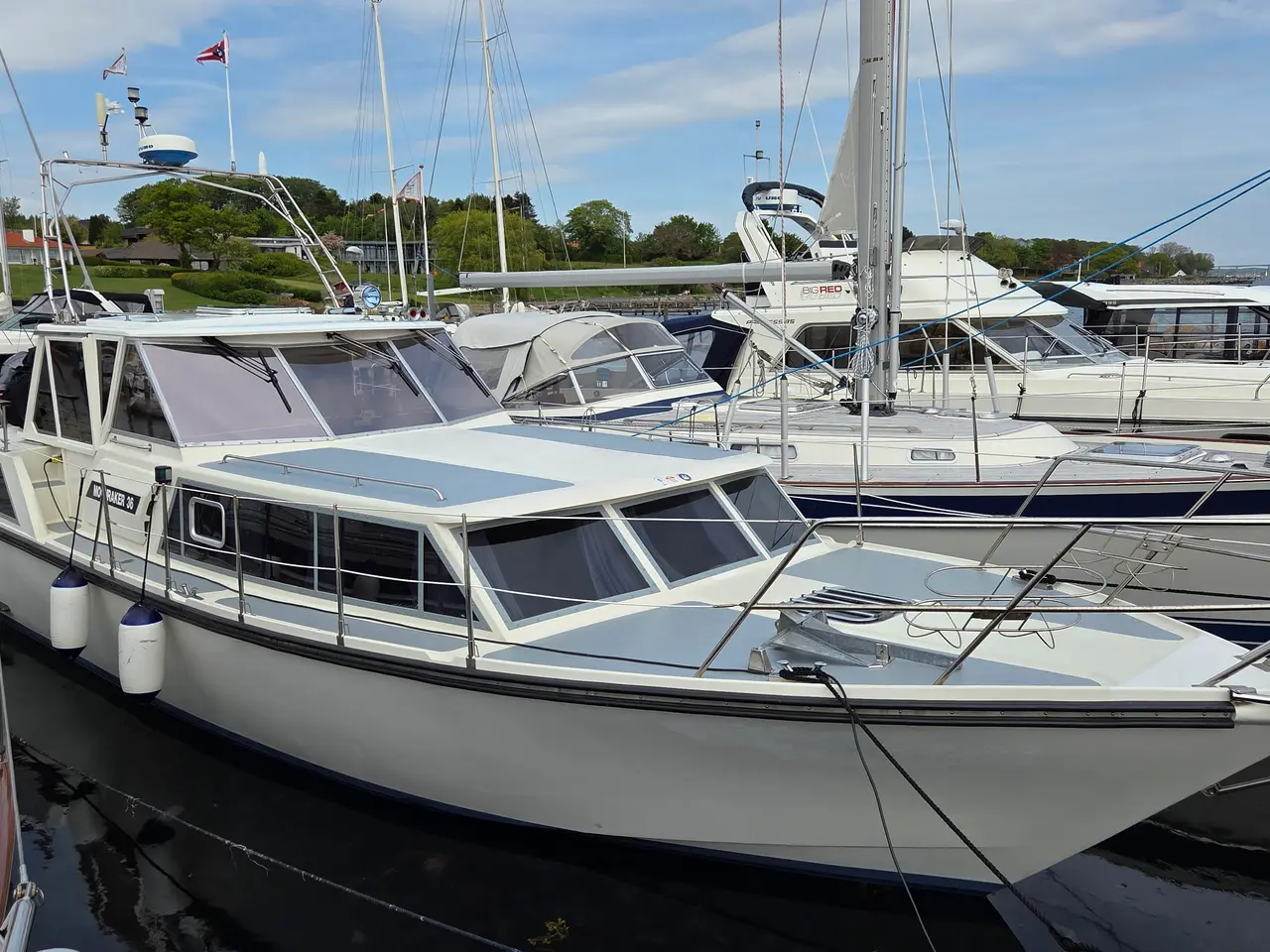 Billede 19 - Moonraker 36 Targa – klassisk engelsk motorbåd