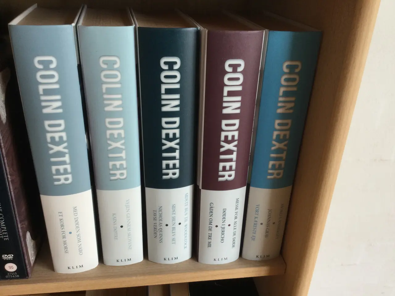 Billede 1 - Colin Dexter (kommisær Morse) bøger 