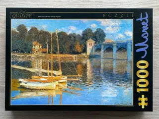 The Bridge at Argenteuil (Claude Monet) 1000 brik