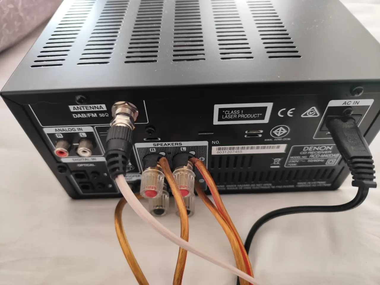 Billede 2 - Denon cd receiver RCD-M40 DAB