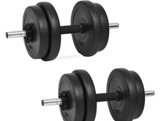 Håndvægtsæt i 14 dele 20 kg