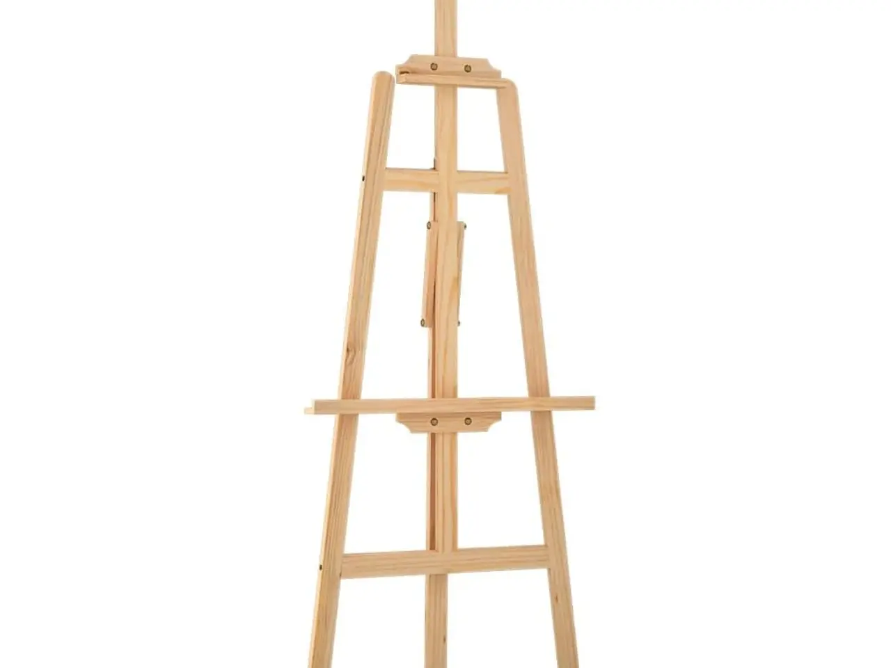 Billede 6 - Staffeli i massivt fyrretræ - 53,5 × 95 × 127 cm, justerbart