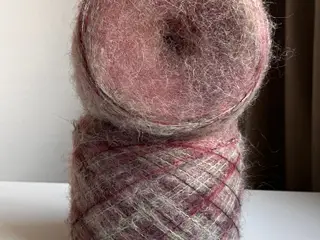 Eksklusivt Italiensk Garn, Mohair Kids/Silke 200g