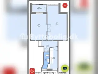 63 m² lejlighed i Brønshøj-Husum