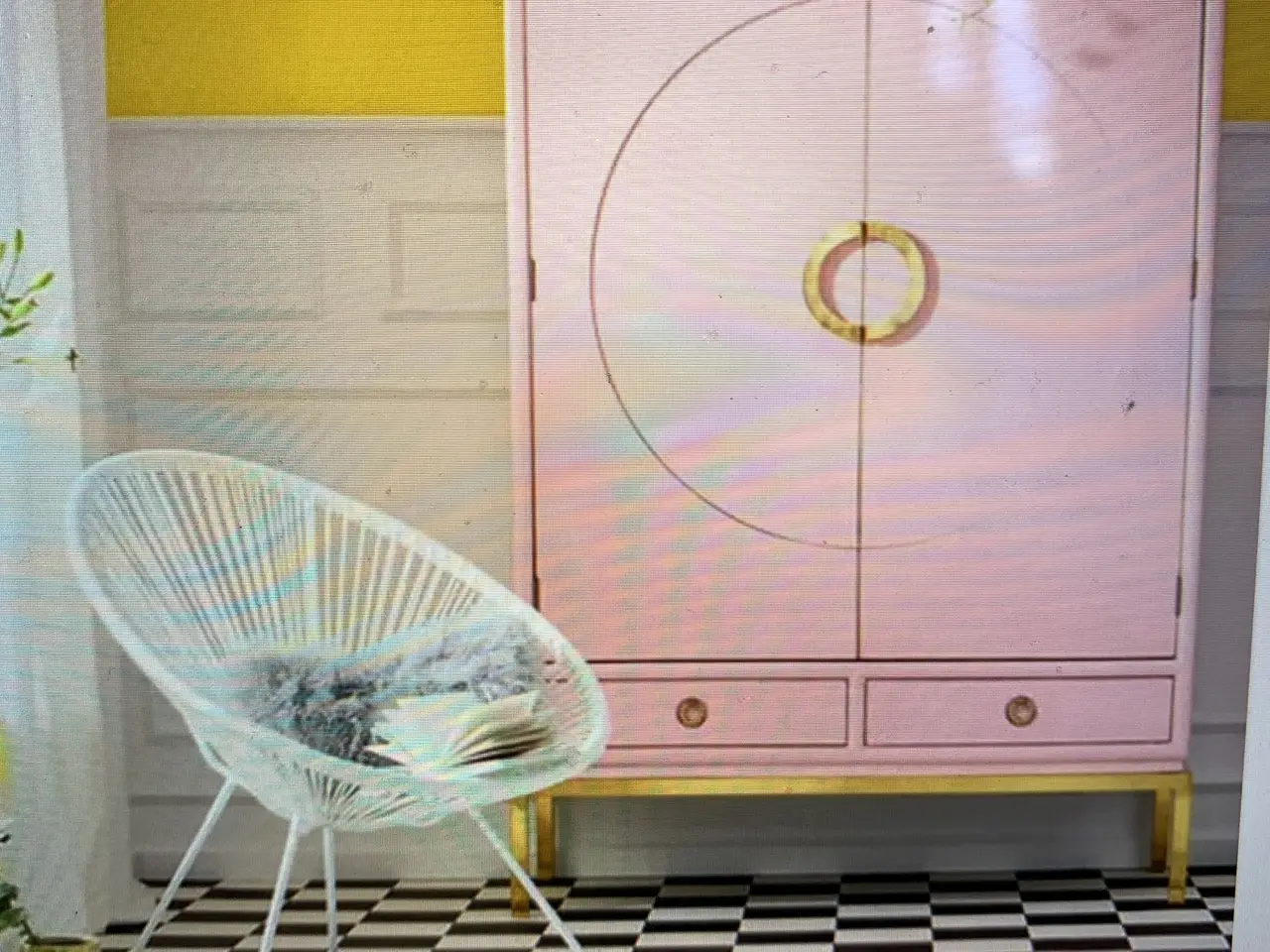 Billede 3 - 8 stk. flotte hvide IDdesign string loungestole – 